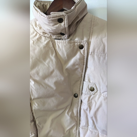 Richards & Jones Beige Puffer Jacket - Very Warm! Size S (Runs Larger). Vintage. - Picture 6 of 15